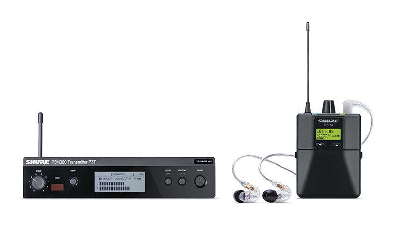 Shure P3TRA215CL PSM 300 Wireless Personal Monitor System