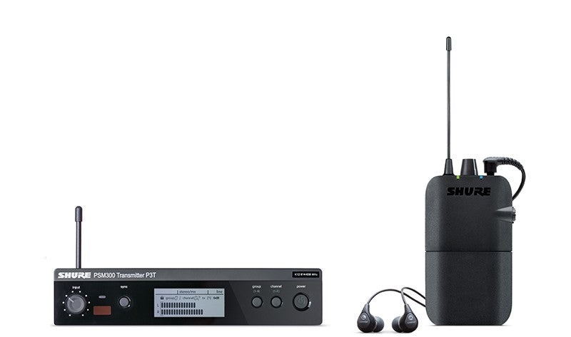 Shure P3TR112GR PSM 300 Wireless Personal Monitor System