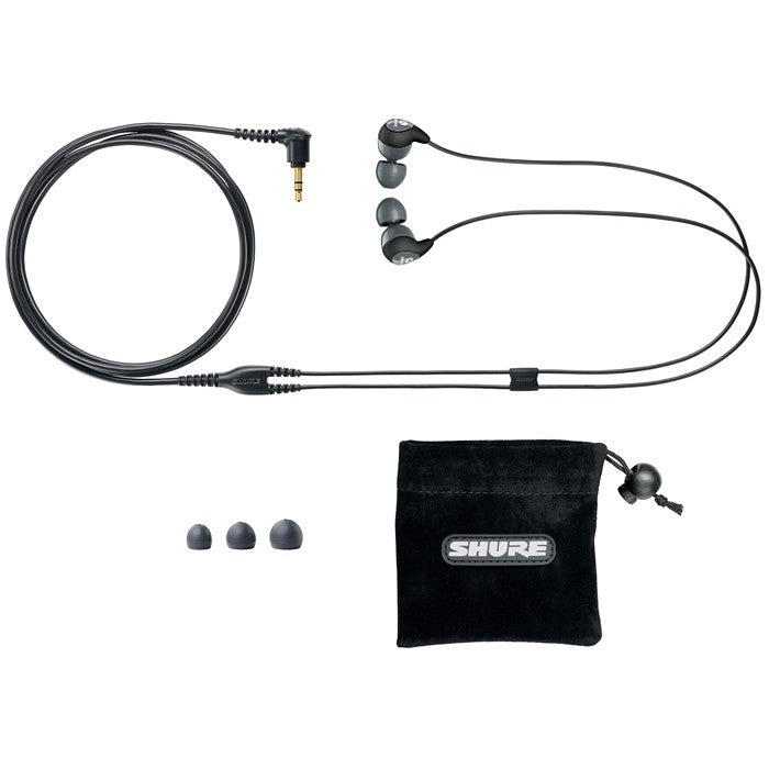 Shure SE112-GR Sound Isolating Earbuds - Gray