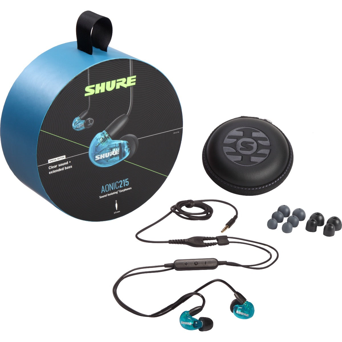 Shure AONIC 215 Sound Isolating Earphones - Blue