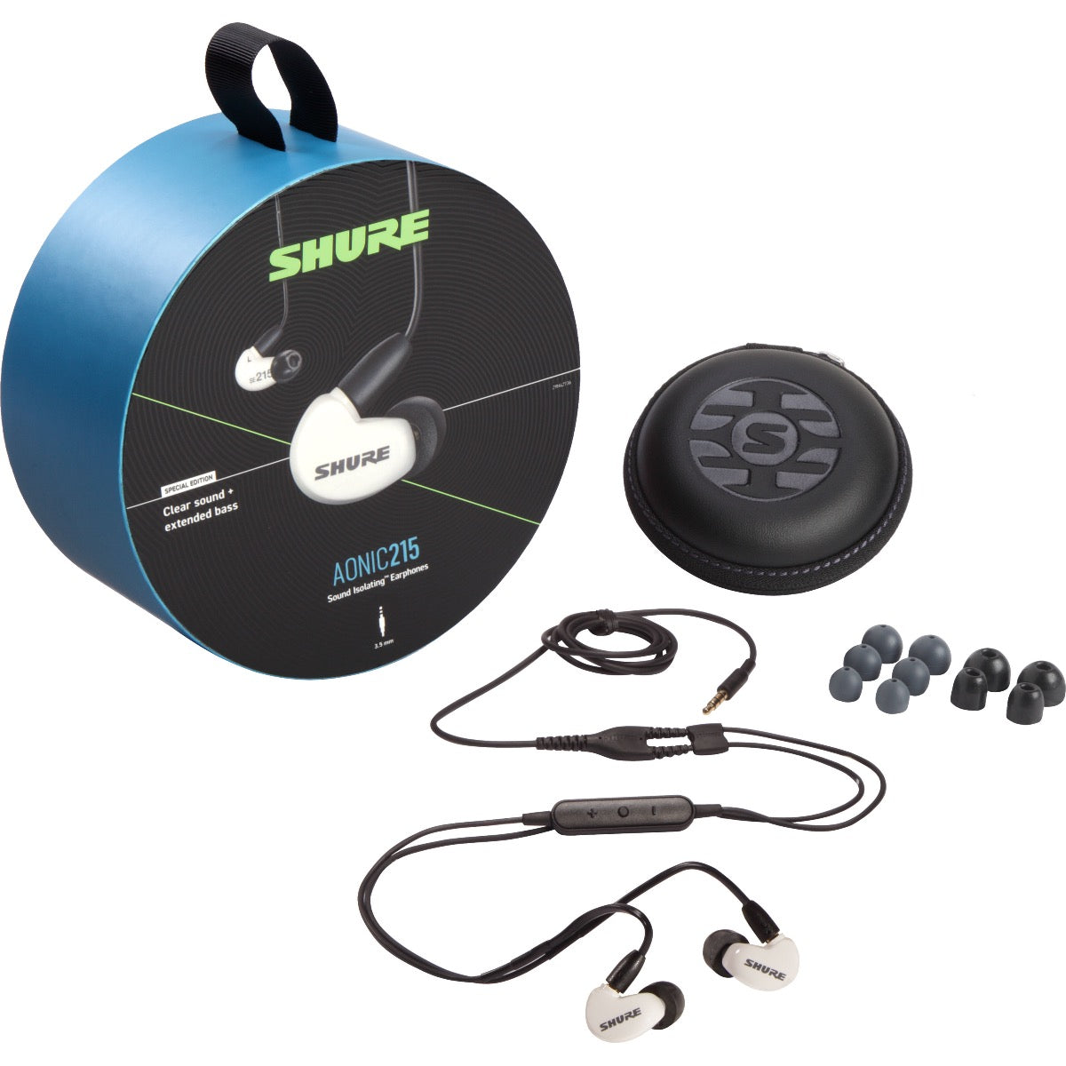 Shure AONIC 215 Sound Isolating Earphones - White