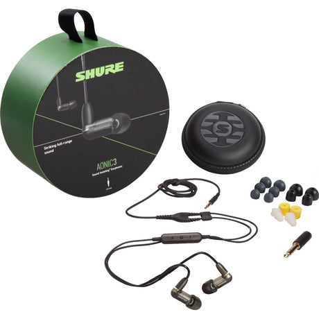 Shure AONIC 3 Sound Isolating Earphones - Black