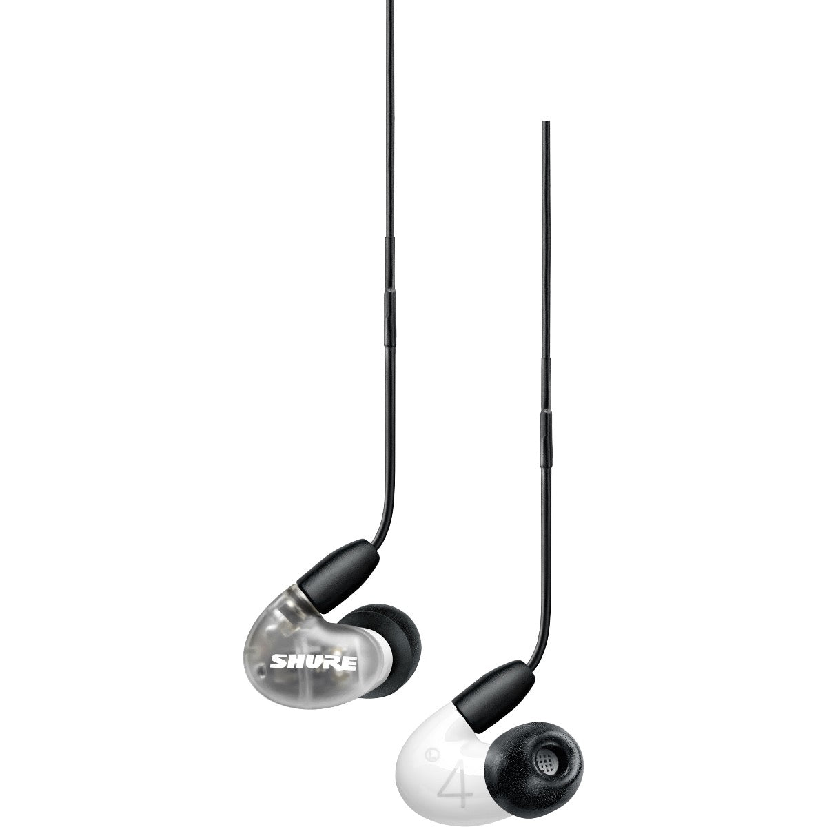 Shure AONIC 4 Sound Isolating Earphones - Clear/White