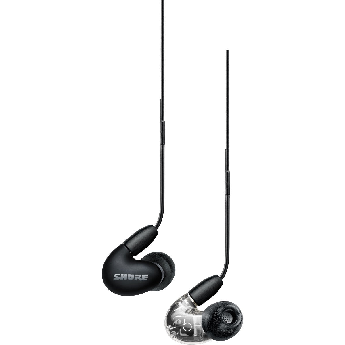 Shure AONIC 5 Sound Isolating Earphones - Black/Clear