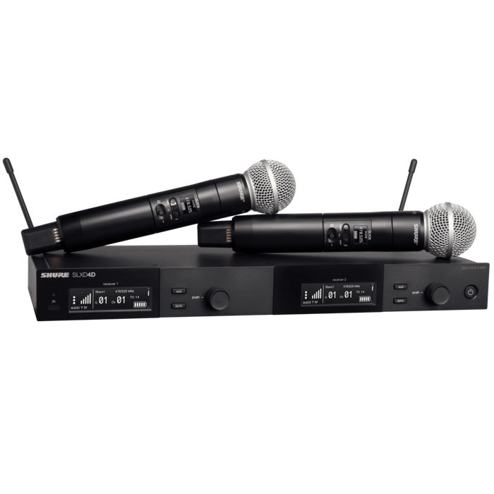 Shure SLX-D Dual Wireless System with SM58 Handheld Transmitters