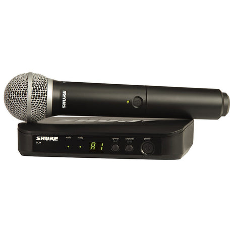 Shure BLX24/PG58-H10 Handheld Wireless Vocal System