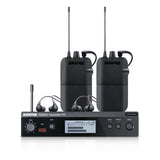 Shure P3TR112GR PSM 300 Twin Pack Wireless Personal Monitor System