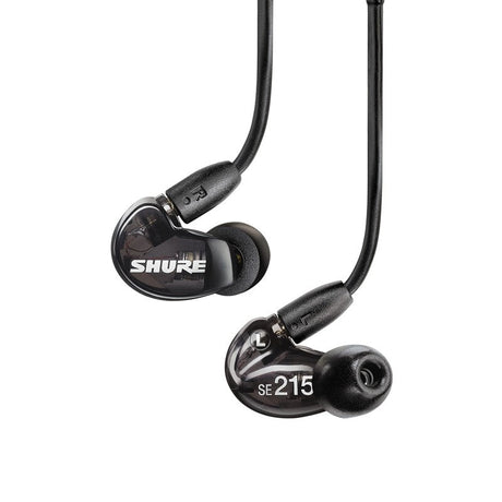 Shure SE215 Sound Isolating Earphones - Translucent Black