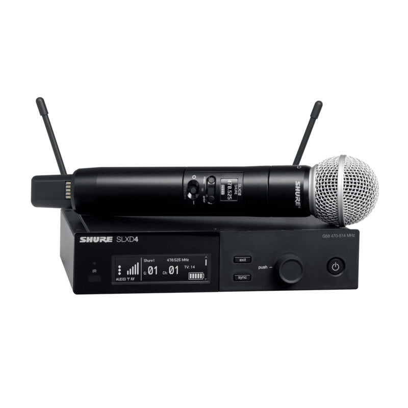 Shure SLX-D Wireless System with SM58 Handheld Transmitter