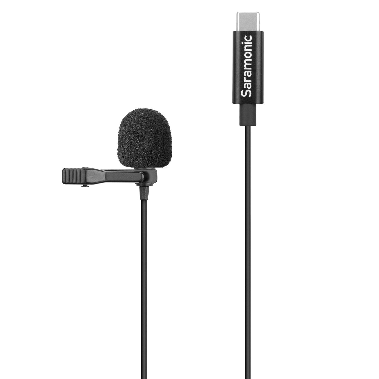 LavMicro U3-OA Lavalier Microphone designed for DJI Osmo Action w/ 6.6' (2m) Cable & USB-C Connector