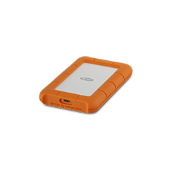 LaCie Rugged USB-C Portable Hard Drive - 2TB