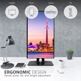 ViewSonic® VP2468a 24" Professional Monitor