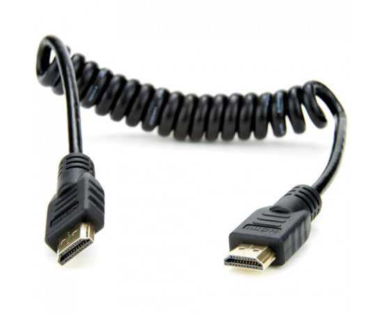 Atomos Full HDMI to Full HDMI Coiled Cable (11.8 to 17.7")