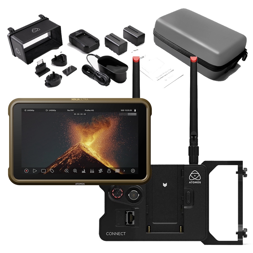 Atomos Ninja Ultra and Atomos CONNECT with Free Accessory Kit